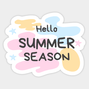 Hello Summer Sticker